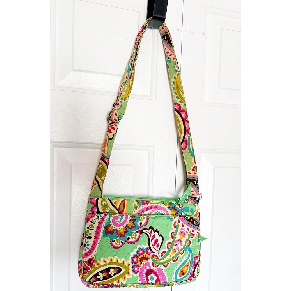 Vera Bradley Little Hipster Crossbody In Tutti Frutti Retired Pattern - Picture 2 of 6